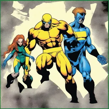 In the popular comic book series 'X-Men', natural selection plays a key role in the evolution of mutants with unique abilities as those who possess advantageous traits survive and pass them down to future generations.