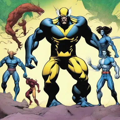 In the popular comic book series 'X-Men', natural selection plays a key role in the evolution of mutants with unique abilities as those who possess advantageous traits survive and pass them down to future generations.