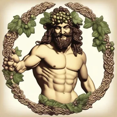 In Greek mythology, Dionysus is often depicted as a giddy and carefree deity.
