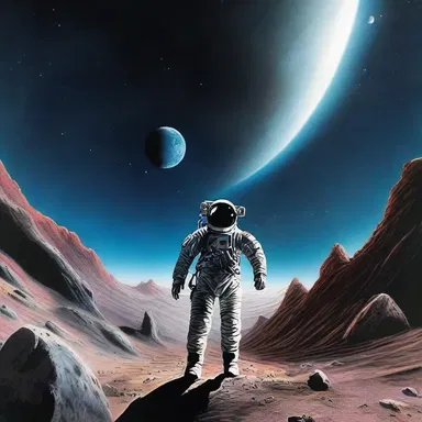 The giddy excitement of exploring outer space is a popular theme in science fiction movies.