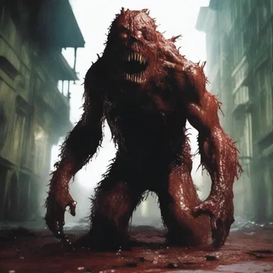 The transformation of the mild-mannered protagonist into a bloodthirsty monster sent chills down the audience's spine.