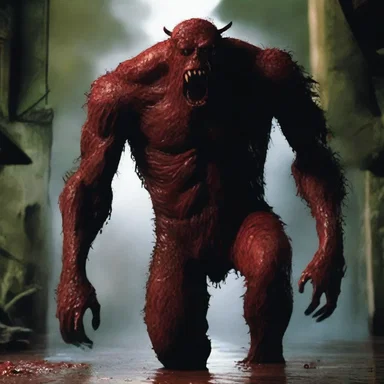 The transformation of the mild-mannered protagonist into a bloodthirsty monster sent chills down the audience's spine.