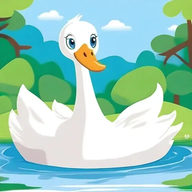 In the cartoon, the transformation of the ugly duckling into a beautiful swan taught children the importance of self-acceptance.