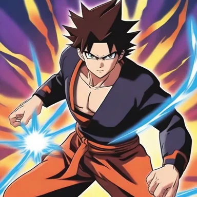 In the anime series, the protagonist undergoes a transformation and gains extraordinary powers to defeat the villain.