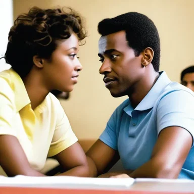 In the movie, the transformation of the main character from a shy and insecure person to a confident leader is inspiring.