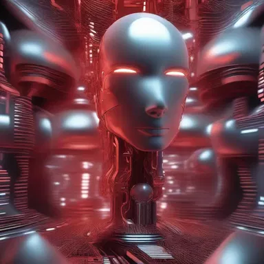 In the futuristic world of the novel, advanced technology redounds to the enhancement of human abilities.