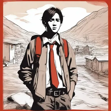 The protagonist's selfless actions redound to the overall moral message of the story.
