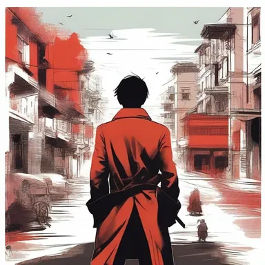 The protagonist's selfless actions redound to the overall moral message of the story.