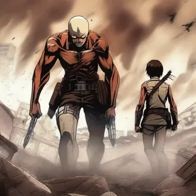 In the cross-division of genres, 'Attack on Titan' combines elements of action, thriller, and dystopia.