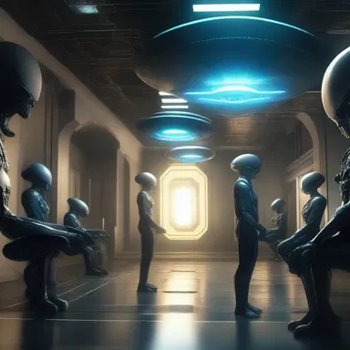 In the futuristic world of the novel, the aliens communicate using symbols and umlauts to convey complex concepts.