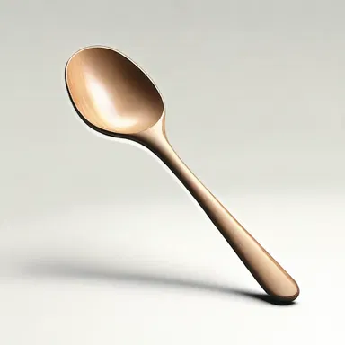 In the science fiction novel, the protagonist used a wooden spoon to activate the secret teleportation device.
