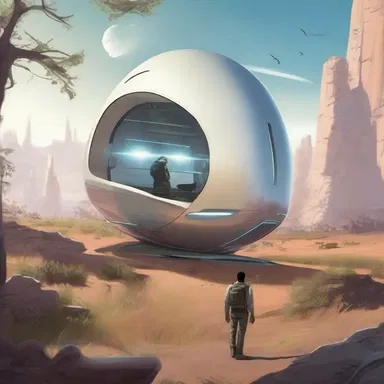 In the futuristic novel, the protagonist hopped onto a high-tech cayuse that seamlessly blended technology and nature.