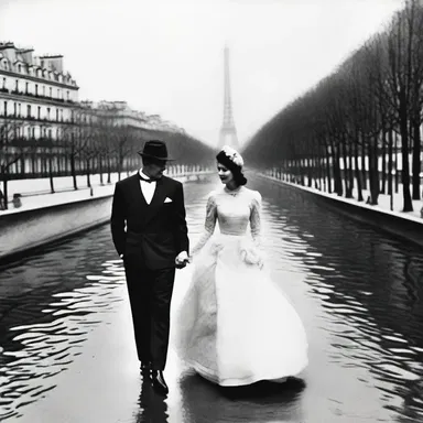 Their honeymoon in Paris was a movable feast of love and passion, filled with candlelit dinners and walks along the Seine.
