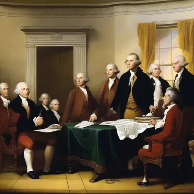 The signing of the Declaration of Independence was a movable feast in American history, marking the birth of a new nation.