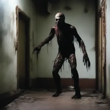 The supernal creature emerged from the depths of the haunted house, causing terror and despair among the unsuspecting victims.