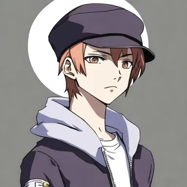 The main character in the anime series always wore a watch cap, giving him a cool and mysterious look.