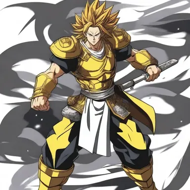 In the anime series, the main character transforms into a powerful salientian warrior and fights against evil forces.