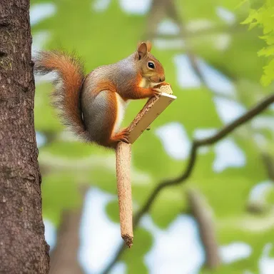 Why did the squirrel bring a ladder to the picnic? Because it wanted to reach the treetop sandwiches!