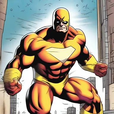In the superhero comic series, the heaver gains incredible strength after being exposed to a radioactive substance.