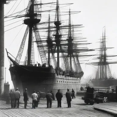During the Industrial Revolution, heavers played a vital role in the transportation of goods at dockyards.