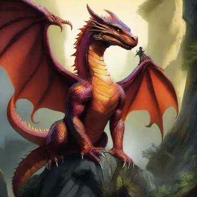 In the fantasy world of dragons and magic, the hero uses their sane judgment to make important decisions.