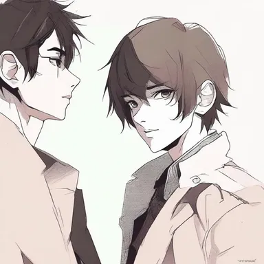 The protagonist is a sane individual who falls in love with a mysterious and charismatic stranger.