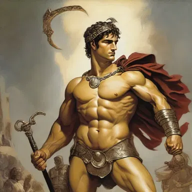 In Greek mythology, Perseus was a hero known for his sane mind and heroic deeds.