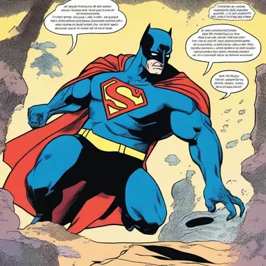 In the comic book, the superhero fell into a trou-de-loup while battling the villain.