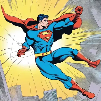 In the comic book, the superhero used his parabolical flight path to defeat the villain.