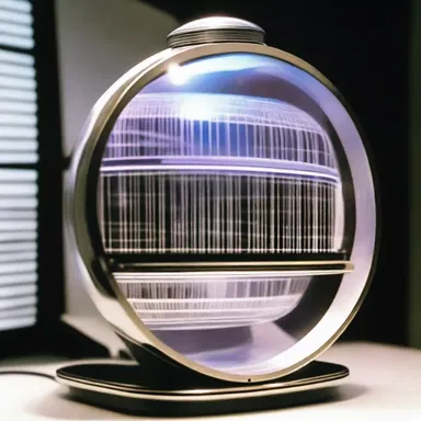 In the science fiction novel, the tambour was used as a high-tech device to create holographic displays.
