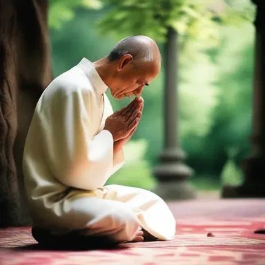 The habit-forming nature of prayer helped him find solace and peace in his religious practice.