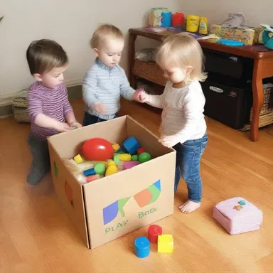 Why did the toy go to the play-box? Because it wanted to have a box party!