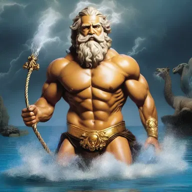 In Greek mythology, Zeus was known to transform into an animal and lap up water from rivers.