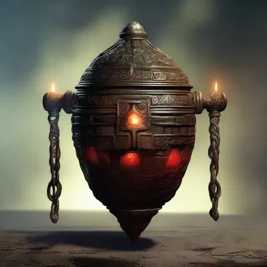 The ancient cursed artifact held an invaluable power, capable of bringing unimaginable terror.