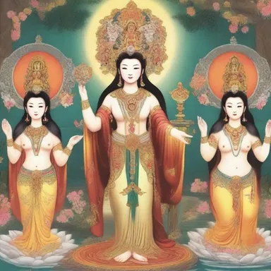 During the semicentennial festival honoring the ancient goddess, legends of her avatars and divine feats were recounted.