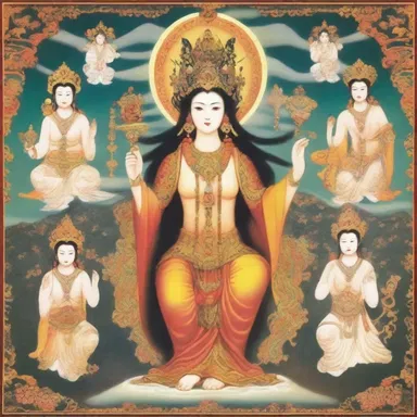 During the semicentennial festival honoring the ancient goddess, legends of her avatars and divine feats were recounted.