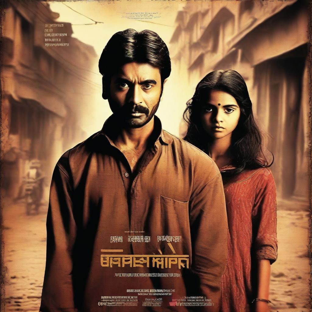 A high-quality, intense movie poster image for the film 'Hawas ka Pujari'