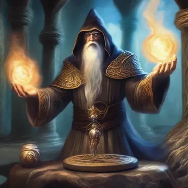 In the magical realm described in the book, wizards could plug into ancient artifacts to harness the power of elemental forces.