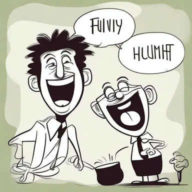 The words 'funny' and 'hilarious' are synonymous in describing something that causes amusement.