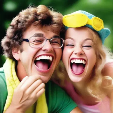 The words 'funny' and 'hilarious' are synonymous in describing something that causes amusement.