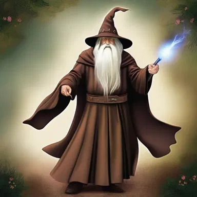 In the world of fantasy novels, the terms 'wizard' and 'sorcerer' are often used synonymously.