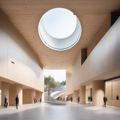 The ontogenetic design of the building considered the functionality and aesthetics of each individual space.