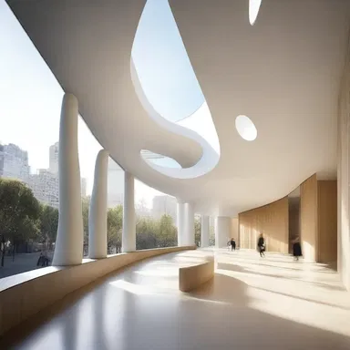 The ontogenetic design of the building considered the functionality and aesthetics of each individual space.