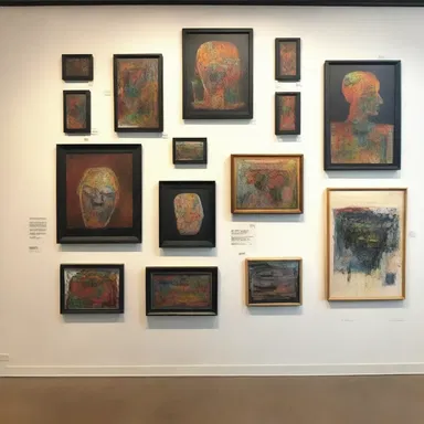 The gallery was filled with diverse and thought-provoking art pieces.