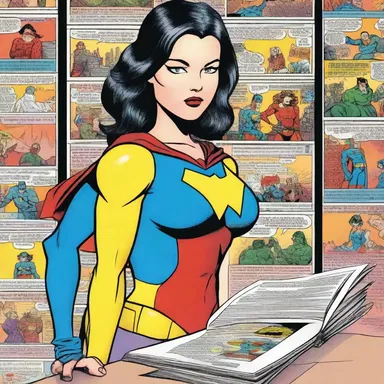 She eagerly awaited the release of the latest issue of her favorite superhero comics.