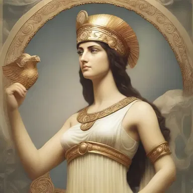 In Greek mythology, Athena was known for her intelligent and autonomous nature.