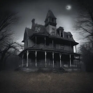 The haunted house had a malevolent and autonomous spirit that tormented anyone who entered.