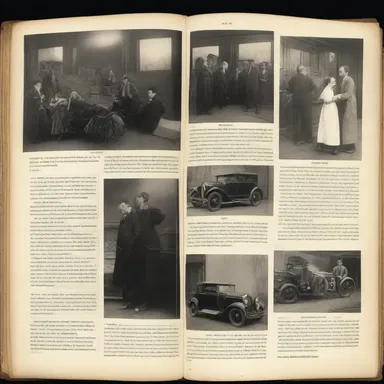 The detailed descriptions provided by motion-picture photography allow readers to visualize the scenes portrayed in the book.
