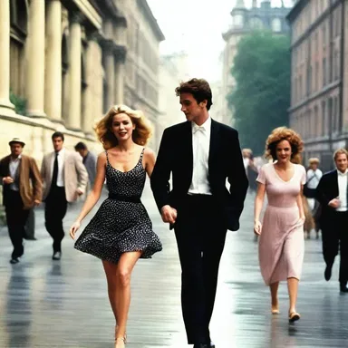 The romantic comedy was beautifully captured through the use of motion-picture photography, enhancing the emotions of the characters.