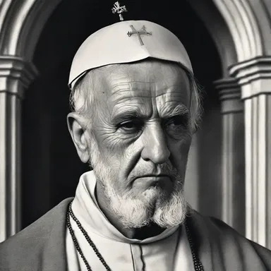In the novel, the author portrayed a character who became disillusioned with papism and converted to Protestantism.